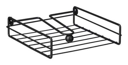 Θήκη Χαρτοπετσέτες Μεταλλικό Μαύρη 19x19x5cm