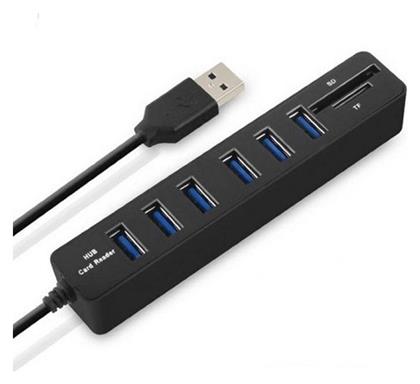 Θύρες USB 2.0 Hub 6 Θυρών με σύνδεση USB-A