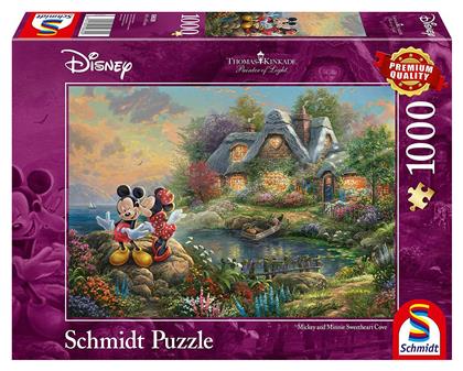 Puzzle Thomas Kinkade: Disney Mickey & Minnie 2D 1000 Κομμάτια