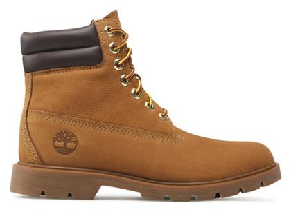 Timberland 6 In Basic Δερμάτινα Καφέ Ανδρικά Μποτάκια