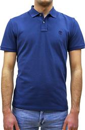 Timberland Ανδρικό T-shirt Polo Μπλε