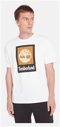 Timberland Ανδρικό T-shirt Κοντομάνικο Λευκό από το Favela