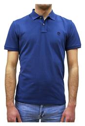 Timberland Ανδρικό T-shirt Polo Μπλε από το Altershops