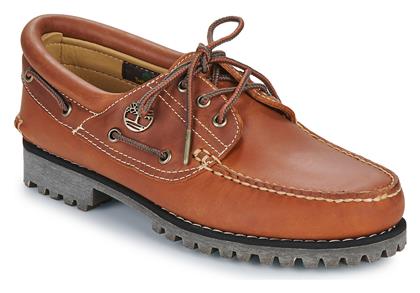 Timberland Authentic Ανδρικά Boat Shoes σε Καφέ Χρώμα από το Clodist