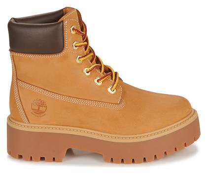 Timberland Elevated 6 IN WP Γυναικεία Αρβυλάκια με Μεσαίο Τακούνι Κίτρινα