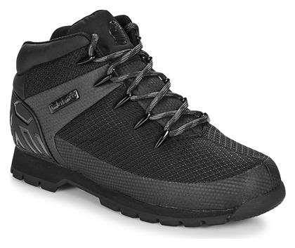 Timberland Euro Sprint Mid Ανδρικά Ορειβατικά Μαύρα