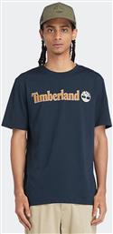 Timberland Kennebec River Linear Ανδρικό T-shirt Κοντομάνικο Navy Μπλε από το Favela