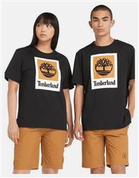 Timberland T-shirt ΜΑΥΡΟ