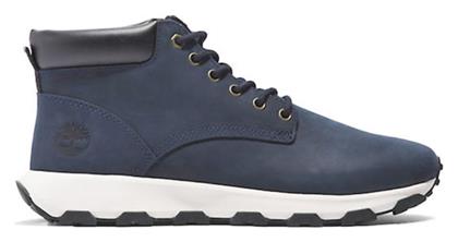 Timberland Winson Park Δερμάτινα Navy Μπλε Ανδρικά Μποτάκια από το MybrandShoes