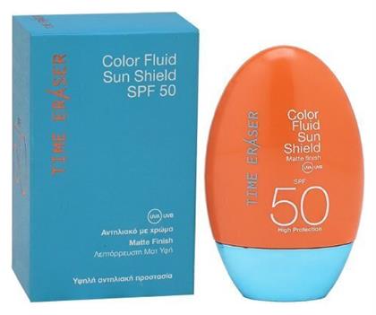 Time Eraser Color SPF50 Αντηλιακή Λοσιόν 50ml