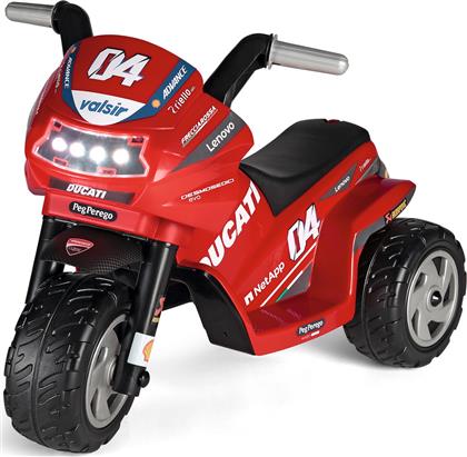 Παιδική Μηχανή Mini Ducati Evo Ηλεκτροκίνητη 6 Volt Κόκκινη από το Moustakas Toys