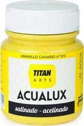 Titan Acualux Χρώμα Νερού Μεταλλικών Αποχρώσεων Amarillo Canario 810 100ml από το Esmarket