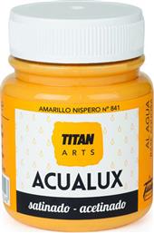 Titan Acualux Χρώμα Νερού Μεταλλικών Αποχρώσεων Amarillo Nispero 841 100ml από το Esmarket