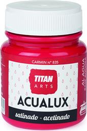 Titan Acualux Χρώμα Νερού Μεταλλικών Αποχρώσεων Carmin 835 100ml από το Esmarket