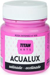 Titan Acualux Χρώμα Νερού Μεταλλικών Αποχρώσεων Rosa Intenso 830 100ml από το Esmarket