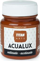 Titan Acualux Χρώμα Νερού Μεταλλικών Αποχρώσεων Tabaco 865 100ml από το Esmarket