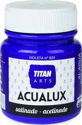 Titan Acualux Χρώμα Νερού Μεταλλικών Αποχρώσεων Violeta 820 100ml από το Esmarket