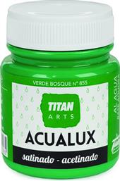 Titan Ακρυλικό Χρώμα Acualux Satin 100ml Verde Bosque 855