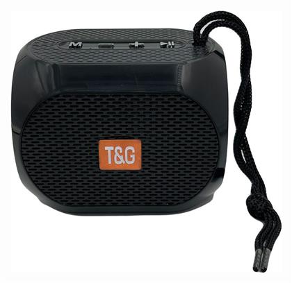 T&G Ηχείο Bluetooth 5W με Ραδιόφωνο και Διάρκεια Μπαταρίας έως 4 ώρες Μαύρο από το Filinda