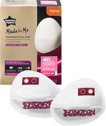 Tommee Tippee Closer To Nature Breast Pads Daily Medium 40τμχ