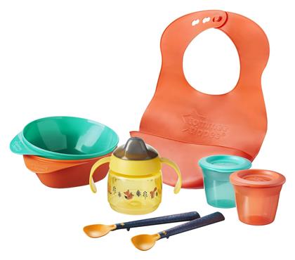 Tommee Tippee Σετ Φαγητού Weaning Kit από Πλαστικό Πολύχρωμο 8τμχ
