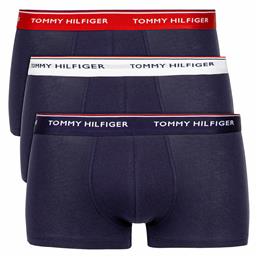 Tommy Hilfiger Ανδρικά Μποξεράκια 3Pack Μπλε