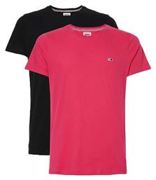 Tommy Hilfiger Ανδρικές Φανέλες Κοντομάνικες Black/Fuchsia 2Pack από το Wizzy