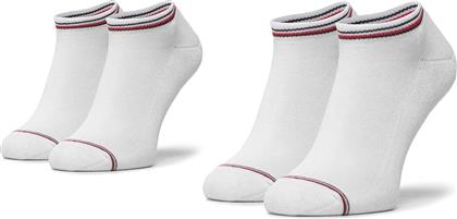 Tommy Hilfiger Ανδρικές Κάλτσες με Σχέδια Λευκές 2Pack από το Modivo