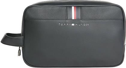 Tommy Hilfiger Ανδρικό Νεσεσέρ Washbag σε Μαύρο χρώμα 25cm