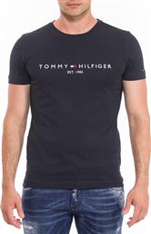 Tommy Hilfiger Ανδρικό T-shirt Κοντομάνικο Navy Μπλε από το Altershops