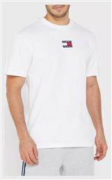 Tommy Hilfiger Ανδρικό T-shirt Λευκό με Λογότυπο