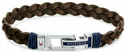 Tommy Hilfiger Ανδρικό Βραχιόλι από Δέρμα