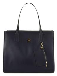 Tommy Hilfiger City Summer Γυναικεία Τσάντα Tote Χειρός Μπλε