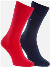 Tommy Hilfiger Classic Ανδρικές Μονόχρωμες Κάλτσες Πολύχρωμες 2Pack από το MybrandShoes