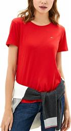 Tommy Hilfiger Κόκκινο Γυναικείο T-shirt από το Cosmos Sport