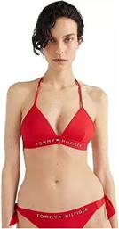 Tommy Hilfiger Fixed Foam Bikini Τριγωνάκι Κόκκινο από το Modivo