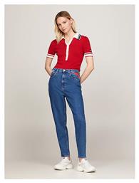 Tommy Hilfiger Γυναικείο Jean Παντελόνι σε Mom Εφαρμογή Μπλε από το Modivo