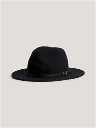 Tommy Hilfiger Γυναικείο Μάλλινο Καπέλο Καβουράκι Μαύρο από το Epapoutsia