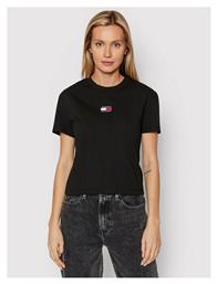 Tommy Hilfiger Γυναικείο T-shirt Μαύρο από το Cosmos Sport
