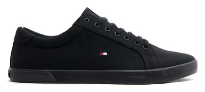 Tommy Hilfiger Harlow Ανδρικά Sneakers Μαύρα από το MybrandShoes