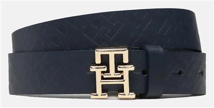 Tommy Hilfiger Mono 2.5 Δερμάτινη Γυναικεία Ζώνη Navy Μπλε