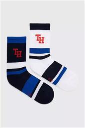 Tommy Hilfiger Παιδικές Κάλτσες Αθλητικές Navy Μπλε 2 Ζευγάρια από το Modivo