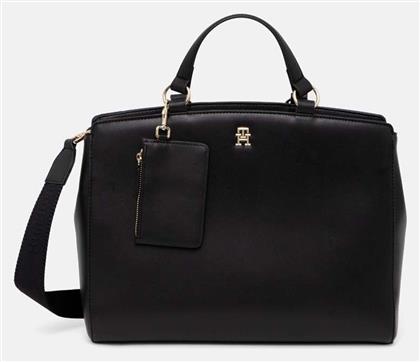 Tommy Hilfiger Satchel Γυναικεία Τσάντα Ώμου