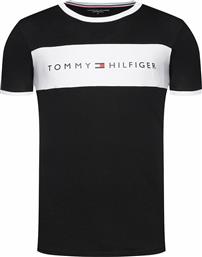 Tommy Hilfiger T-shirt Logo Flag UM0UM01170-BEH Black από το Asos