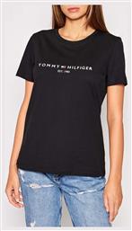 Tommy Hilfiger T-Shirt Μαύρο WW0WW31999-BDS
