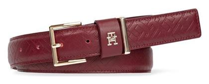 Tommy Hilfiger Th Γυναικεία Ζώνη Κόκκινη