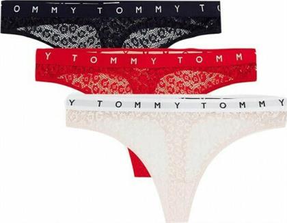 Tommy Hilfiger UW0UW02524-0XR 3Pack Desert Sky/Primary Red/Pale Pink από το Cosmossport