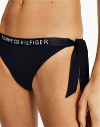 Tommy Hilfiger Bikini Slip Με Κορδονάκια Μαύρο από το Modivo