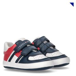 Tommy Hilfiger Βρεφικά Sneakers Αγκαλιάς Μπλε