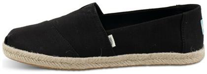 Toms Υφασμάτινες Γυναικείες Εσπαντρίγιες σε Μαύρο Χρώμα από το Tsakiris Mallas